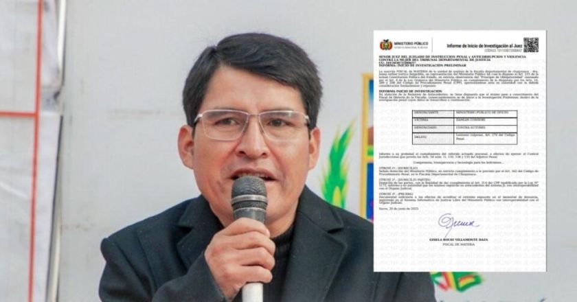 Fiscalía inicia investigación por lesiones culposas en el caso del gobernador chuquisaqueño Damián Condori