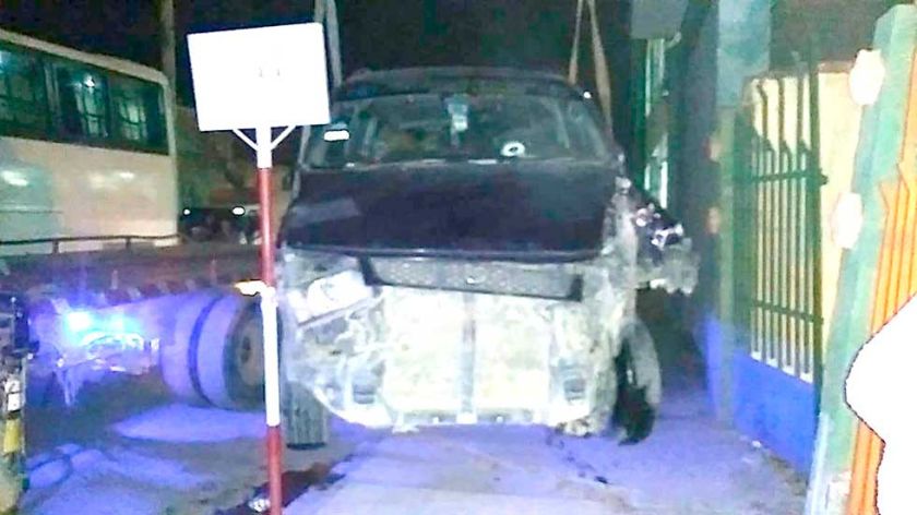 Concejal ebrio protagoniza  violento choque en Villazón 