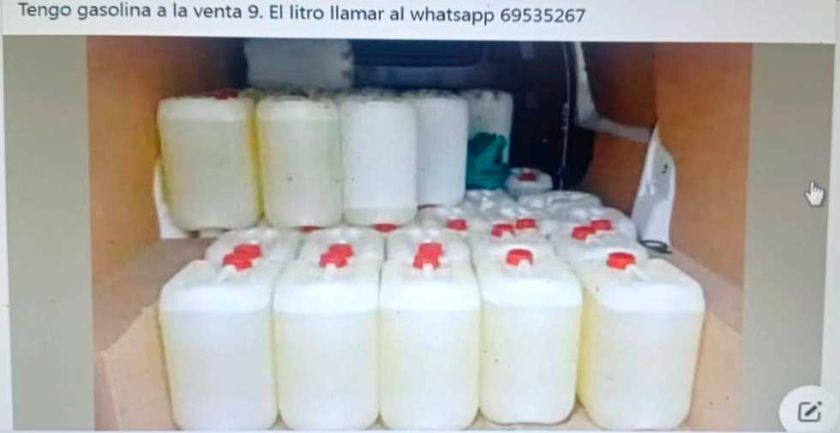 Denuncian reventa de carburantes en medio de largas filas en Potosí