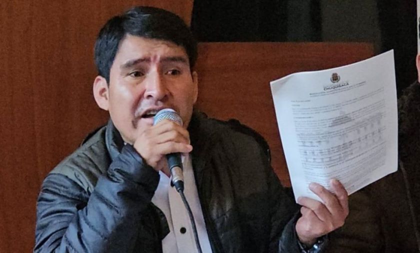 “No hubo forcejeo, Condori fue empujado”, afirma familia del Gobernador chuquisaqueño