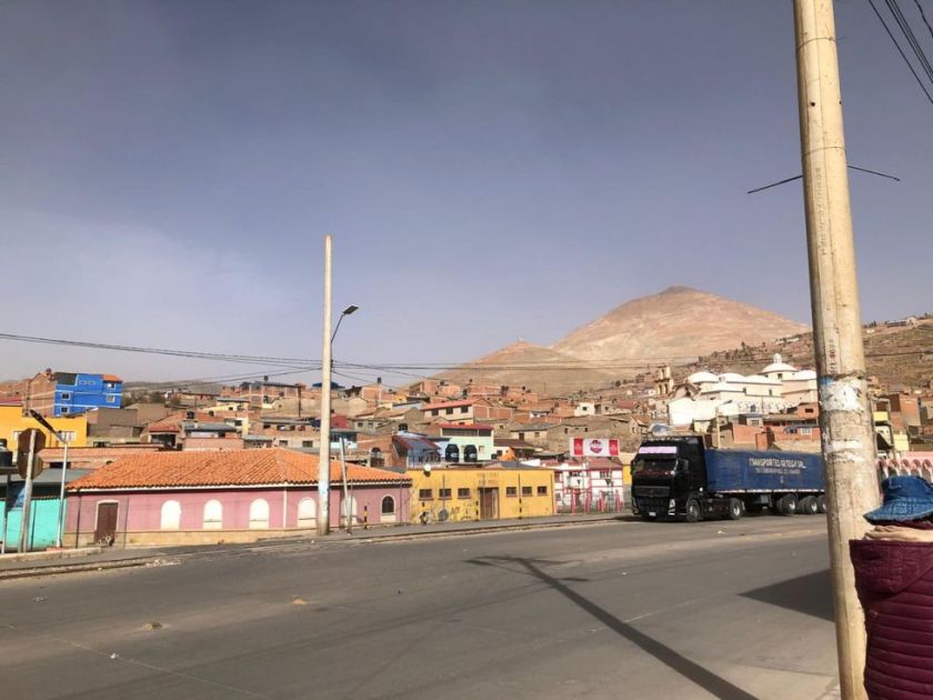 Potosí vive jornadas de fuertes vientos, además del frío