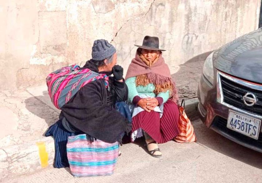 Baja la temperatura y el frío sube debido a la presencia de fuertes vientos