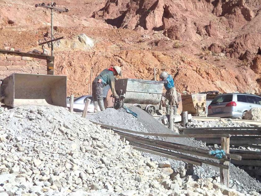 Potosí percibe el 66 por ciento de las regalías mineras del país