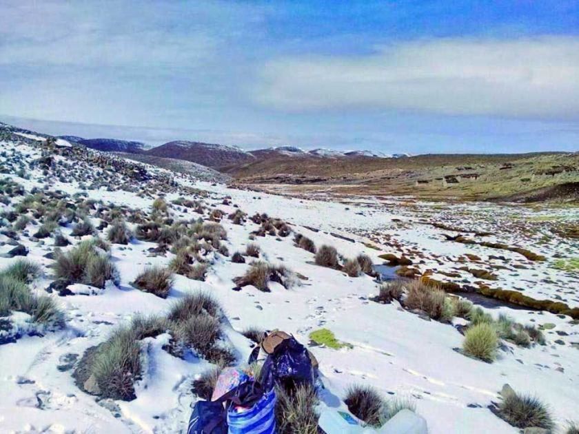 El sudoeste de Potosí registra -18°C, la tempratura más fria del país