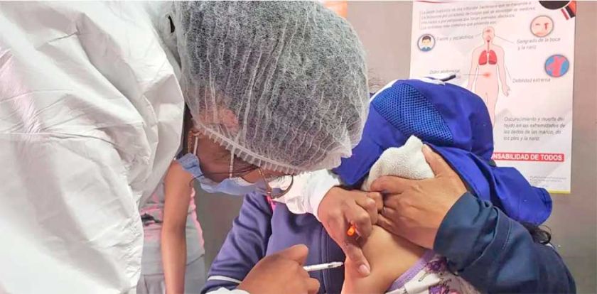 Se eleva a 74 la cantidad de casos por sarampión 