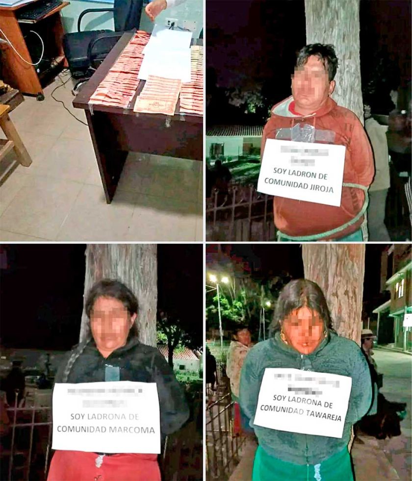 Poroma se declara  en alerta por robo  de dinero a vecinos