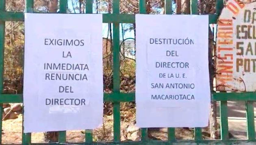 Anuncian bloqueo en la carretera Potosí–Sucre exigiendo destitución de director acusado de abusos