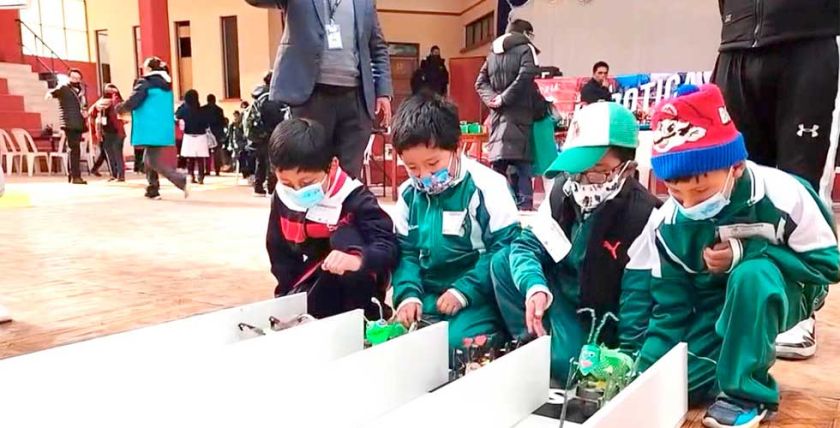 Alumnos participaron de Olimpiada robótica