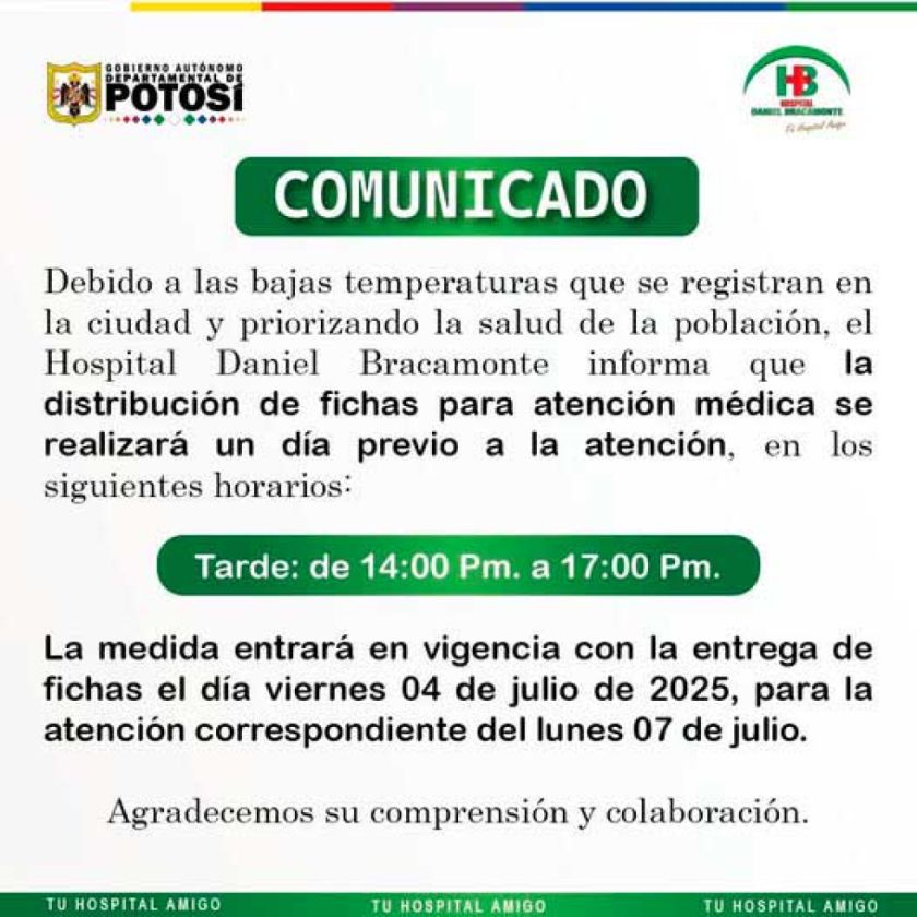 Bracamonte repartirá fichas por la tarde  
