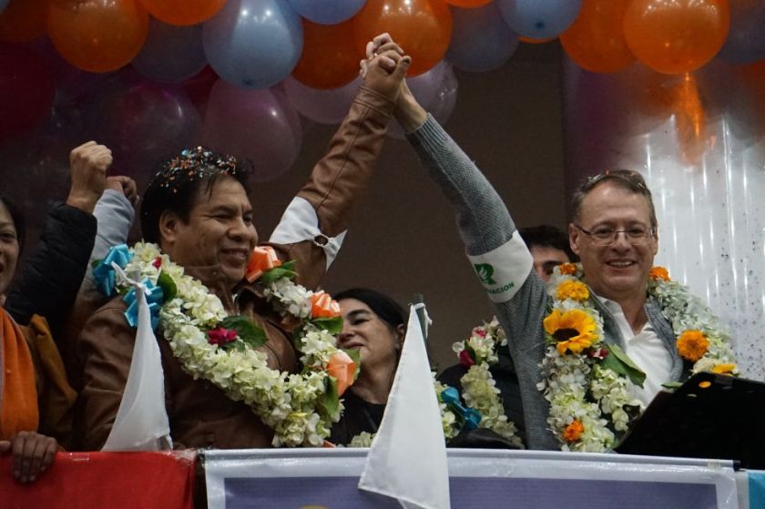 NGP se resigna y decide no participar en las elecciones tras inhabilitación de Dunn