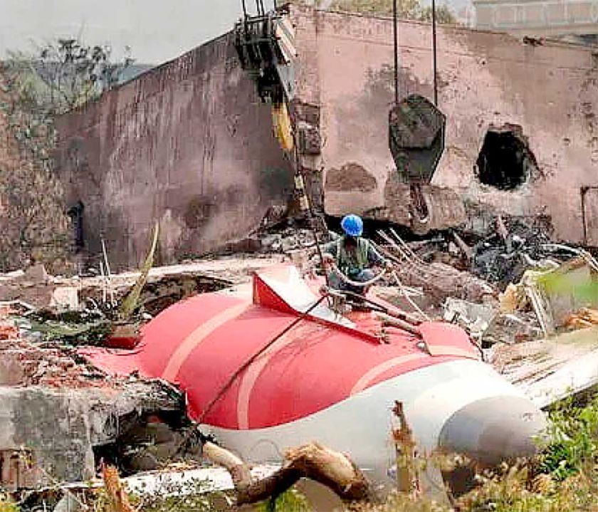 Fallo de suministro causó siniestro de avión en India