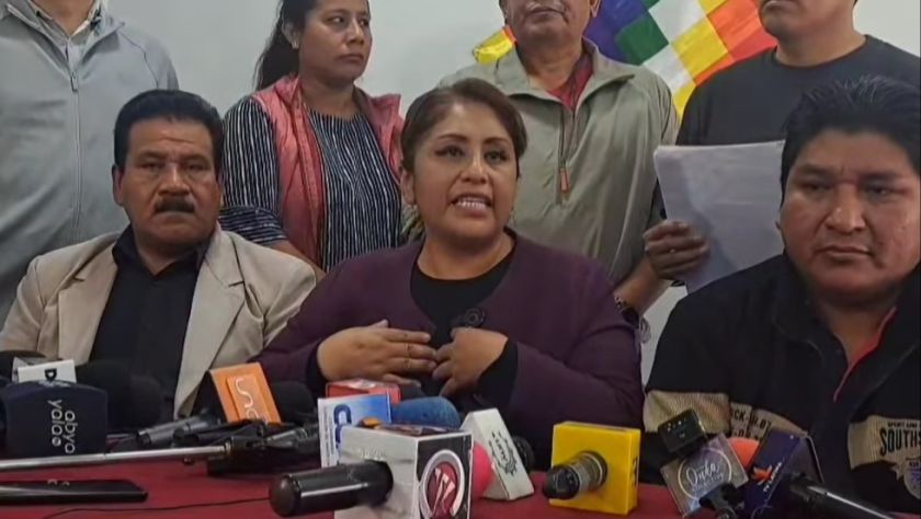 La Fiscalía registra dos denuncias contra Ruth Nina 