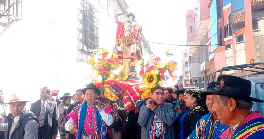 Piden al Tata Santiago unidad para Potosí