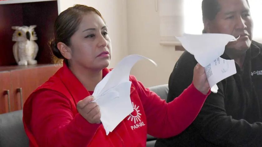 Fiscalía abre proceso contra Ruth Nina por declaraciones que amenazan las elecciones