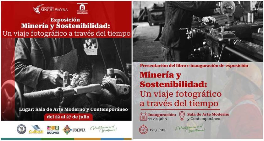 Alistan exposición y libro fotográfico sobre minería