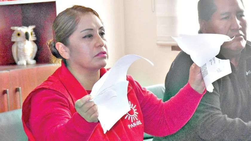 Ruth Nina no se presentó a declarar; su defensa argumenta persecución política