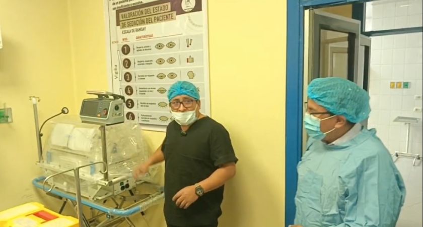 Gobernación entrega equipamiento médico al Hospital Bracamonte