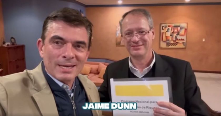 Rodrigo Paz suma el plan de Jaime Dunn a su propuesta