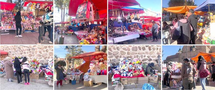 Hubo oferta de regalos para celebrar el Día de la Amistad