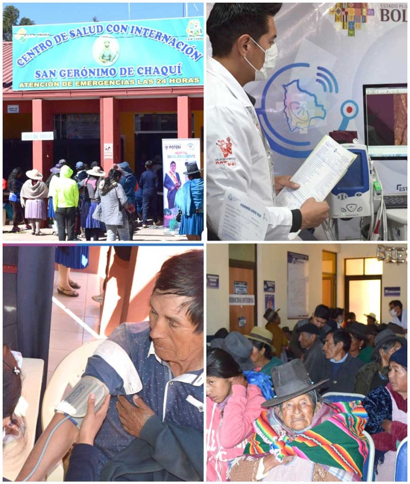 Bracamonte llegó con sus especialistas hasta Chaquí