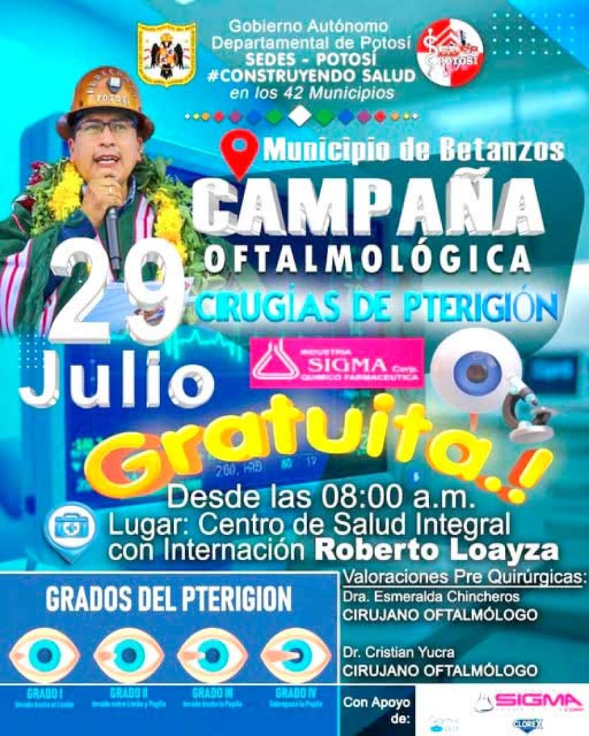 Realizarán cirugías gratuitas de la vista en Betanzos