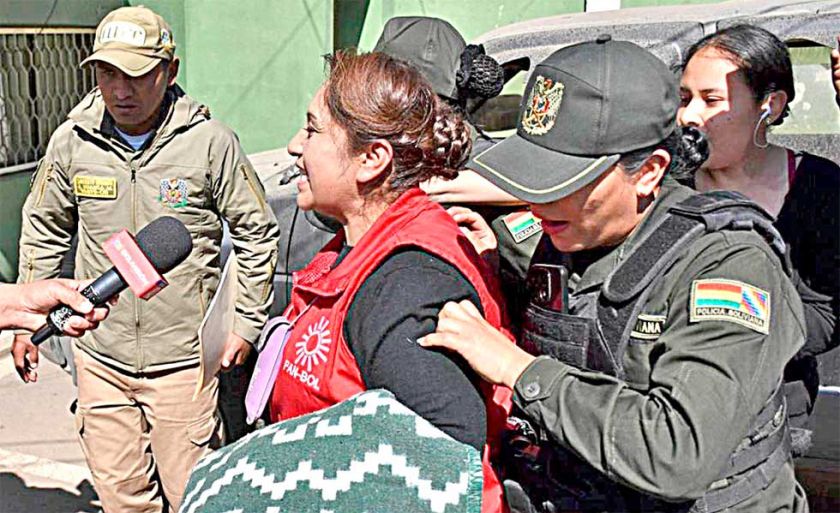 Nina está siendo procesada por tres delitos electorales