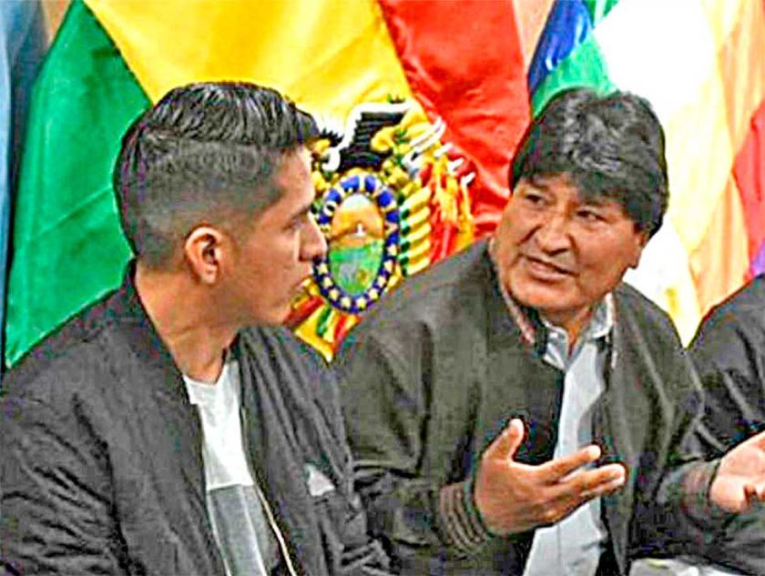 Sube de tono la guerra  entre Evo y Andrónico
