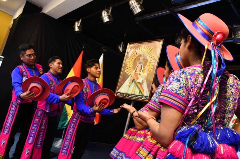 Lanzan oficialmente la festividad de la Virgen de Urkupiña 2025