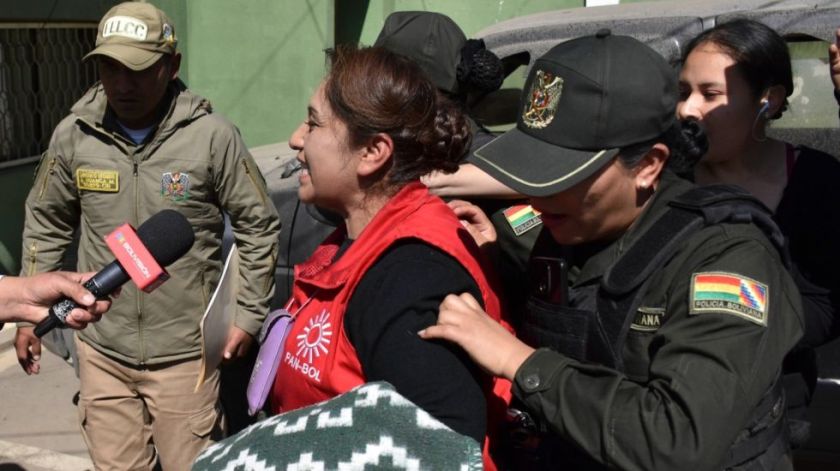 Ruth Nina es enviada a prisión preventiva por 90 días tras polémica amenaza sobre las elecciones