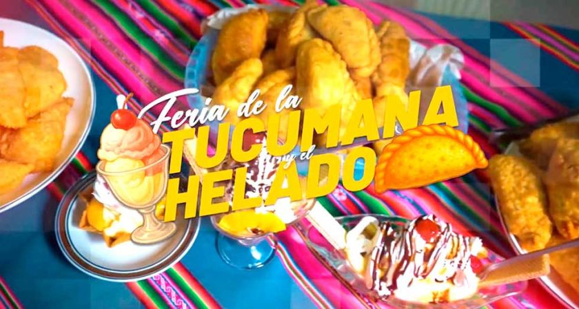 Hoy se realiza la primera versión de la feria de la tucumana y el helado