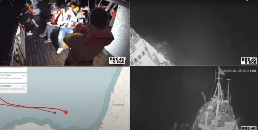 Israel confirma que ha interceptado el barco de la flotilla de la Libertad, que viajaba a Gaza con ayuda humanitaria