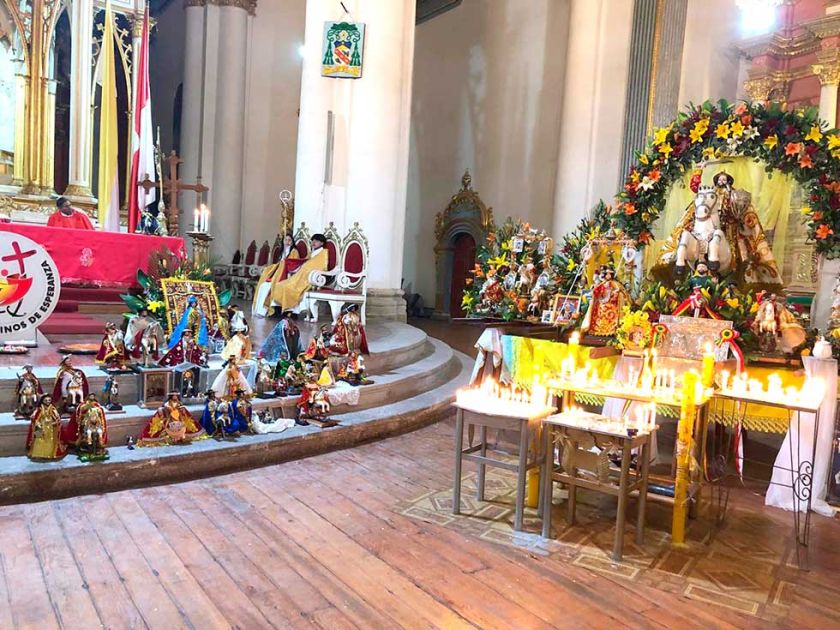 La fiesta en honor al Apóstol Santiago  se vivió vivió con fe y devoción en Potosí
