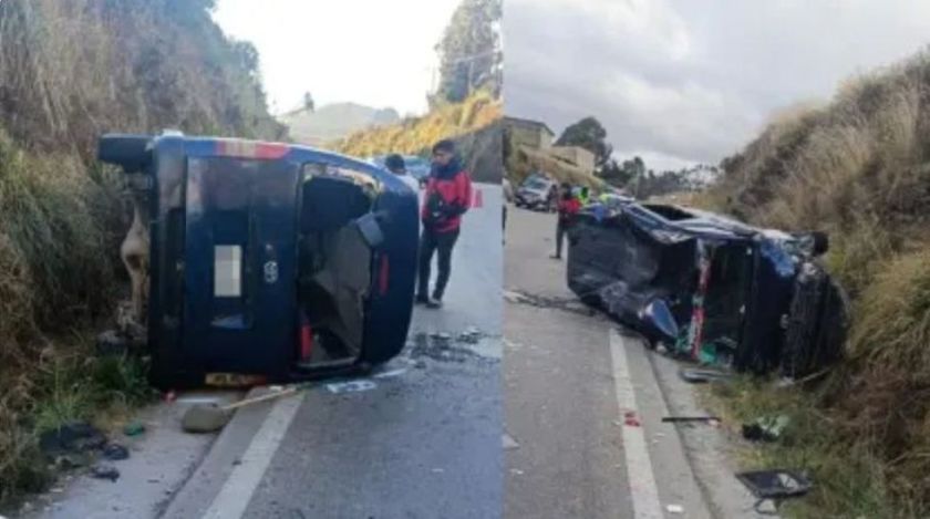 Choque múltiple deja una fallecida y más de una decena de heridos en la ruta Cochabamba - Santa Cruz