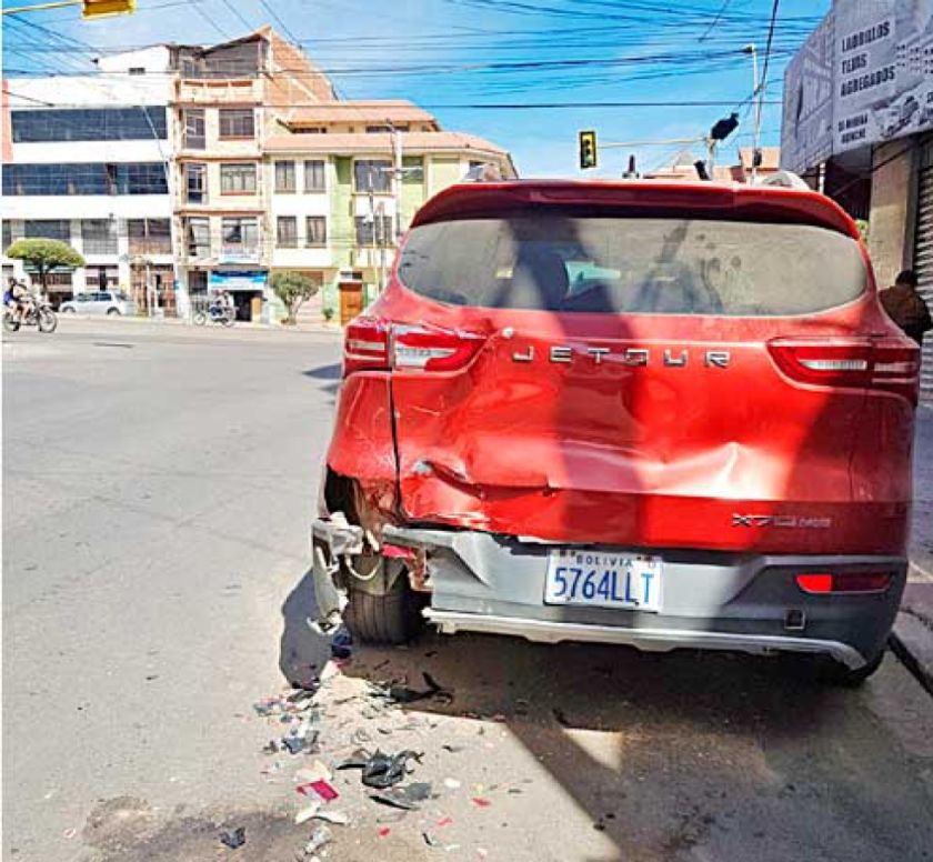 Sucre: Fallece un motociclista tras  una fuerte colisión