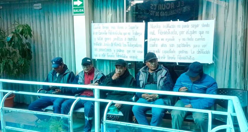 Población pide frenar las numerosas exigencias de trabajadores de Aapos