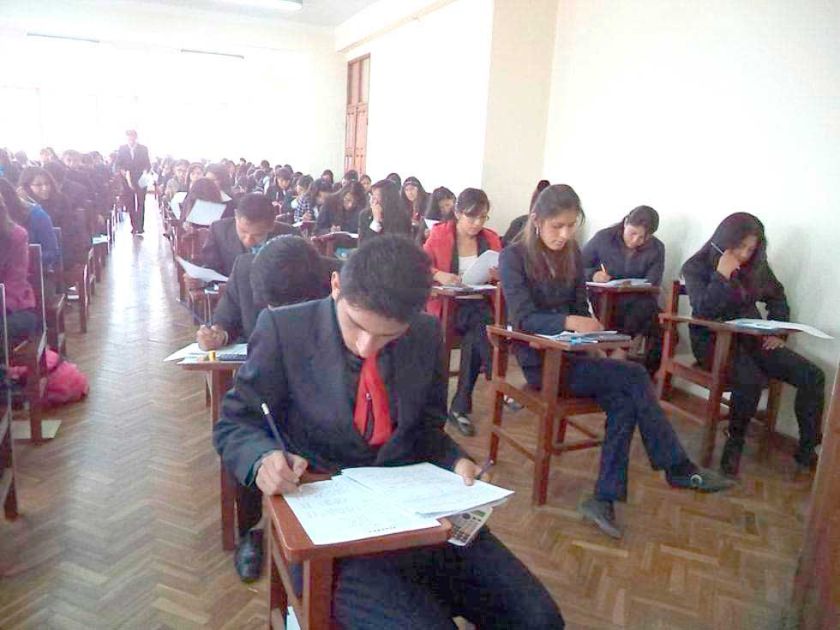El segundo examen de ingreso a la UATF será tras reiniciar las clases 