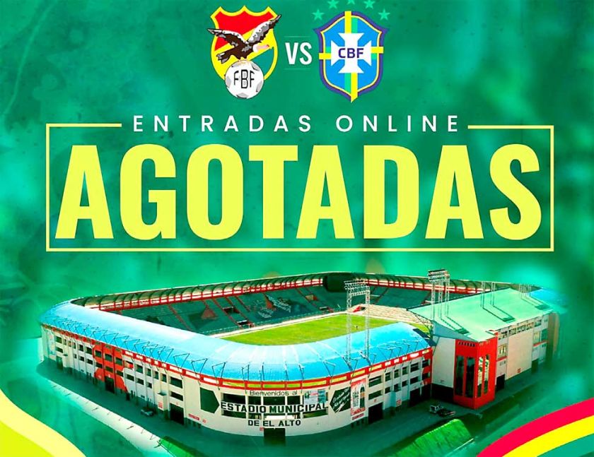 Entradas en línea se agotan