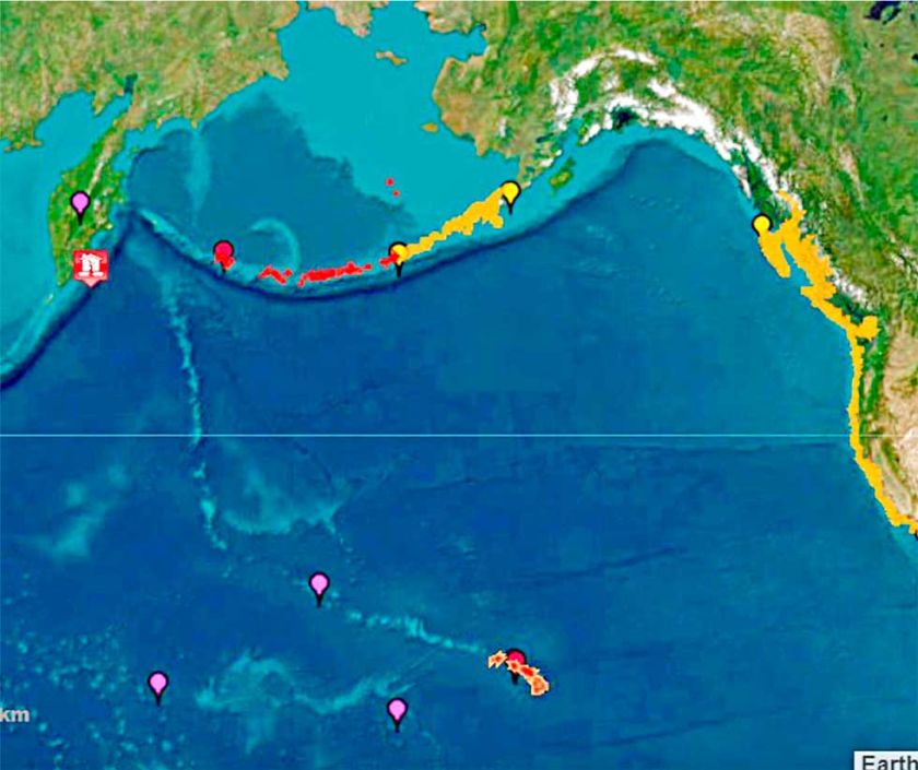 Terremoto de 8,8 en Rusia desata alertas de tsunami 