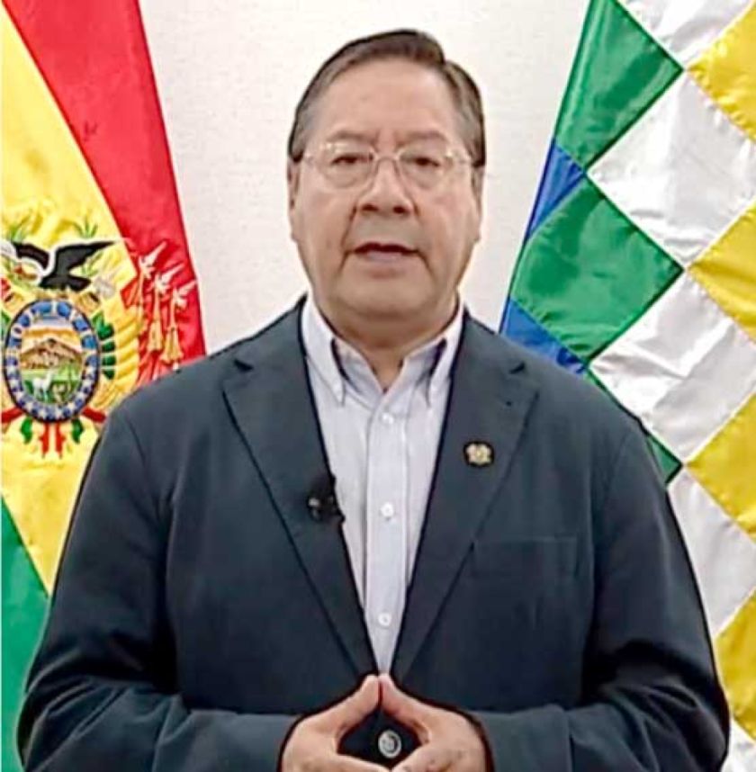 Arce llama a lograr la segunda y ‘definitiva’ independencia de Bolivia