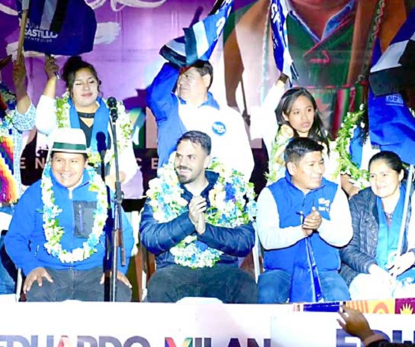 Del Castillo presenta su plan de gobierno