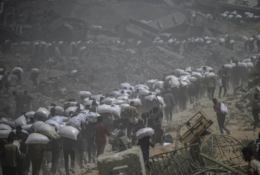 Revelan que mercaderes revenden ayuda humanitaria  en la Franja de Gaza