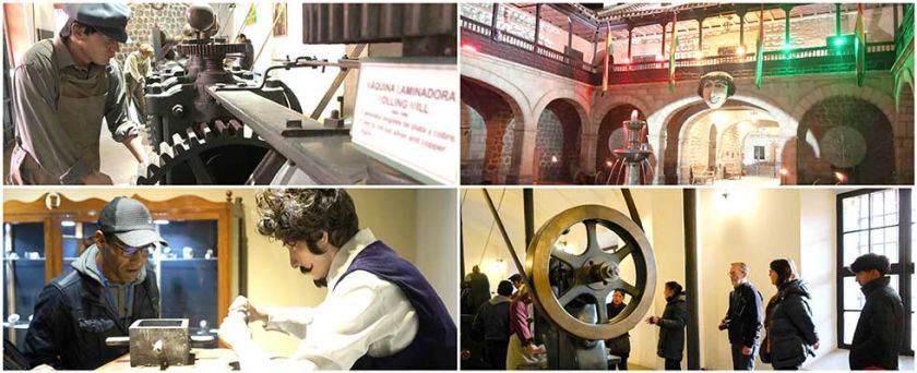 La Casa de Moneda mostró tecnología en su "Noche de Vapor"