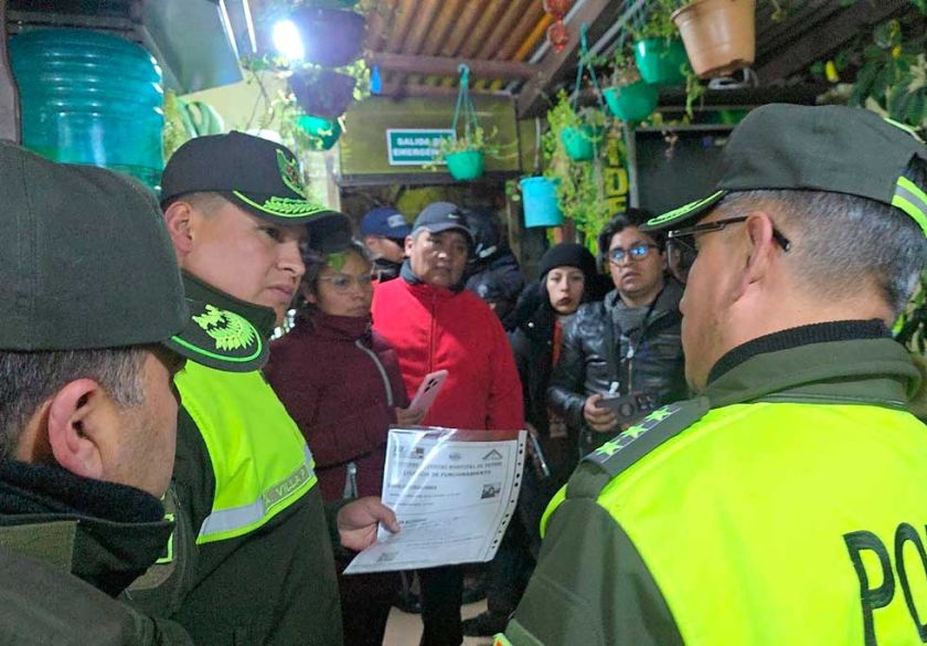 Intendencia continúa con los controles a locales nocturnos