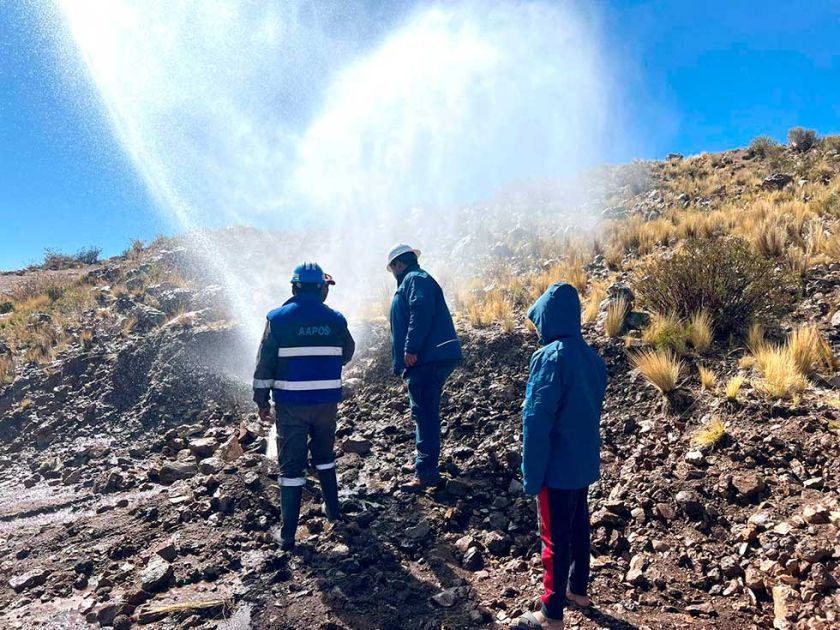 Autores de la rotura de tubería de agua están en riesgo de ir presos