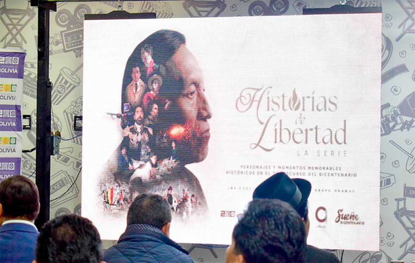Nueva serie celebra los 200 años de Bolivia