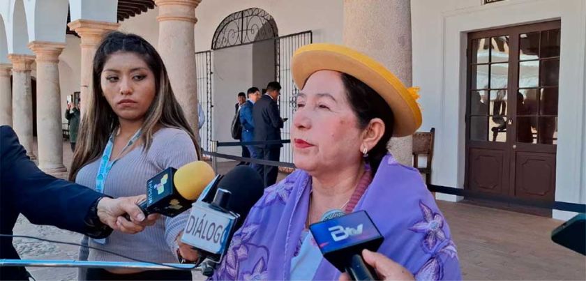 Subsecretaria de México se reúne con Arce en la capital