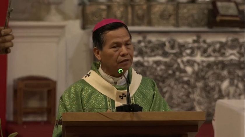 Monseñor Leigue rechaza campaña por el voto nulo: “Nadie tendría que decirnos qué tenemos que hacer”