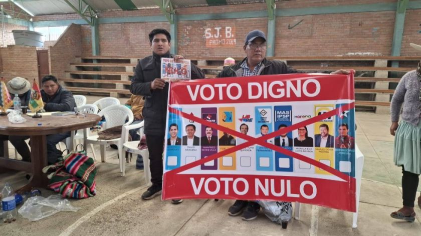 ¿Sirve la campaña por el voto nulo en las elecciones?