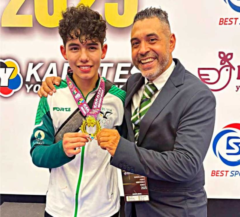 Bolivia logró su primera medalla de oro