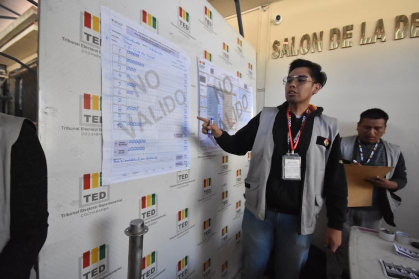 Elecciones: Actas electorales deberán ser exhibidas por 5 minutos antes de su envío al cómputo